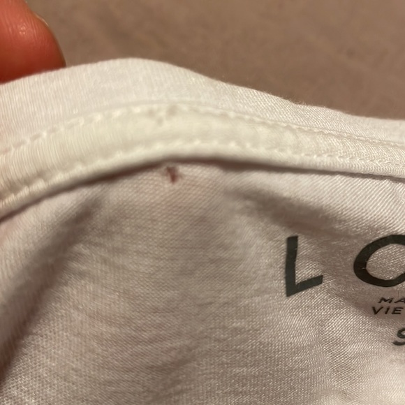 Loft lace shoulder T-shirt - Picture 4 of 4